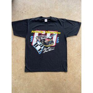 Vintage NASCAR Mark Martin #60 Racing Graphic Tee By Jerzees  Size L O3